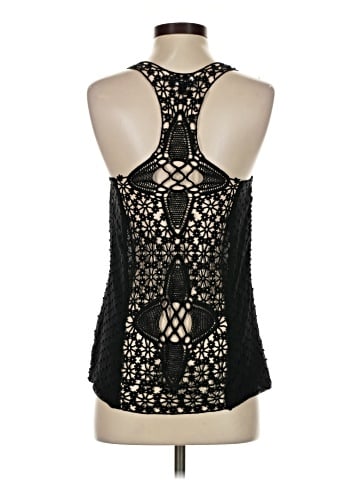 Bebe Sleeveless Silk Top (view 2)