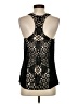 Bebe Black Sleeveless Silk Top Size XXS - photo 2