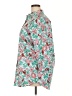 Lands' End Floral Teal 3/4 Sleeve Button-Down Shirt Size 18 (tall) - photo 5
