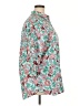 Lands' End Floral Teal 3/4 Sleeve Button-Down Shirt Size 18 (tall) - photo 4