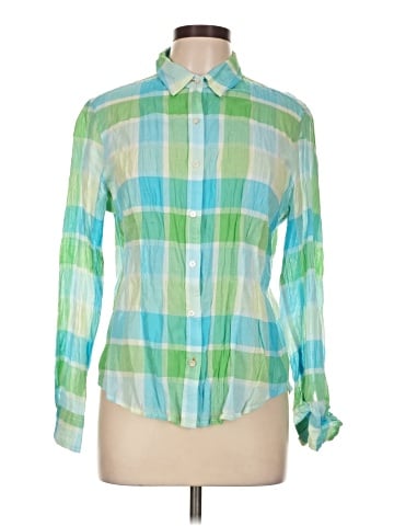 J. McLaughlin Long Sleeve Button-Down Shirt (view 1)