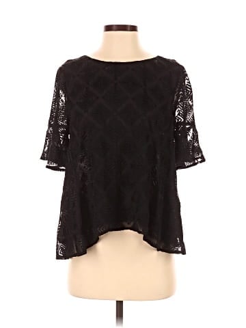 Pookie & Sebastian 3/4 Sleeve Blouse (view 1)