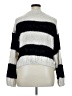 MNG Stripes White Pullover Sweater Size L - photo 2