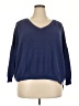 ModCloth Blue 3/4 Sleeve Top Size 3X - photo 1