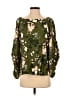 Sugarlips Green 3/4 Sleeve Blouse Size S - photo 1