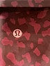 Lululemon Athletica Animal Print Burgundy Active Pants Size 6 - photo 4