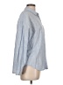Forever 21 Blue Long Sleeve Button-Down Shirt Size L - photo 4