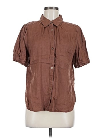 Pilcro Short Sleeve Blouse (view 1)