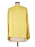 Ottod'Ame 100% Viscose Yellow Long Sleeve Blouse Size 12 - photo 2