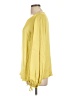 Ottod'Ame 100% Viscose Yellow Long Sleeve Blouse Size 12 - photo 5