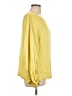 Ottod'Ame 100% Viscose Yellow Long Sleeve Blouse Size 12 - photo 4