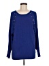 Jennifer Lopez Blue Pullover Sweater Size M - photo 1