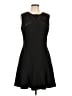Diane von Furstenberg Black Cocktail Dress Size 12 - photo 1