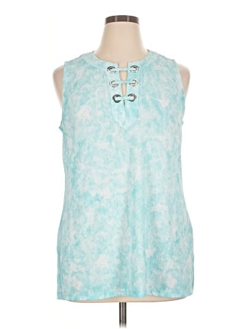 MICHAEL Michael Kors Sleeveless Blouse (view 1)