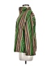 Akris Punto Stripes Green Jacket Size 6 - photo 5