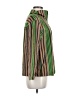 Akris Punto Stripes Green Jacket Size 6 - photo 4