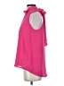 Gibson 100% Polyester Pink Sleeveless Blouse Size S - photo 5
