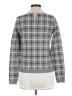Tahari Checkered-gingham Gray Pullover Sweater Size M - photo 2