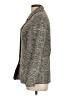 Coldwater Creek 100% Silk Tweed Gray Silk Blazer Size 10 - photo 5