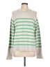 Stitches & Stripes Stripes Green Pullover Sweater Size L - photo 1