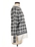Tahari Checkered-gingham Gray Pullover Sweater Size M - photo 4