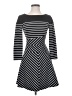 BCBGMAXAZRIA Chevron-herringbone Black Casual Dress Size XS - photo 1