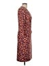 Anne Klein Print Brown Cocktail Dress Size 12 - photo 4