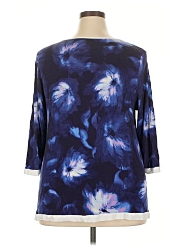 Simply Vera Vera Wang 3/4 Sleeve T-Shirt (view 2)