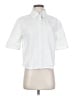 Arche White Short Sleeve Button-Down Shirt Size 2 (estimated) - photo 1