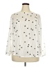 Anthology 100% Polyester Polka Dots Ivory Long Sleeve Blouse Size 18 - photo 1