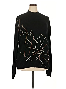 Stacy Adams Silk Pullover Sweater