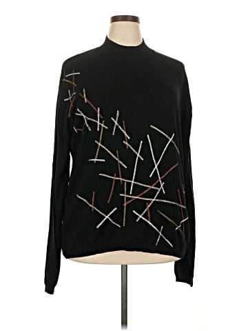 Stacy Adams Silk Pullover Sweater (view 1)
