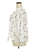 Anthology 100% Polyester Polka Dots Ivory Long Sleeve Blouse Size 18 - photo 5