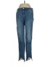 Zara Basic Hearts Blue Jeans Size 4 - photo 1