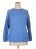 J.Jill 100% Cotton Blue Pullover Sweater Size L - photo 1