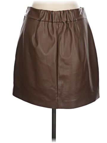 The Drop Faux Leather Skirt (view 2)