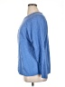 J.Jill 100% Cotton Blue Pullover Sweater Size L - photo 5