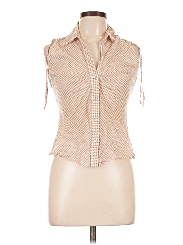 Guess Jeans Sleeveless Button-Down Shirt (view 1)