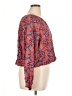 J.Jill Paisley Red 3/4 Sleeve Blouse Size XL - photo 4