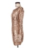 Unbranded Metallic Gold Cocktail Dress Size M - photo 5