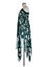 BCBGMAXAZRIA 100% Polyester Tropical Green Cocktail Dress Size S - photo 5