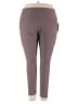 Tahari Solid Brown Active Pants Size 3X - photo 1