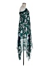 BCBGMAXAZRIA 100% Polyester Tropical Green Cocktail Dress Size S - photo 4