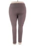 Tahari Solid Brown Active Pants Size 3X - photo 2
