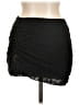 Zaful Solid Black Casual Skirt Size L - photo 1