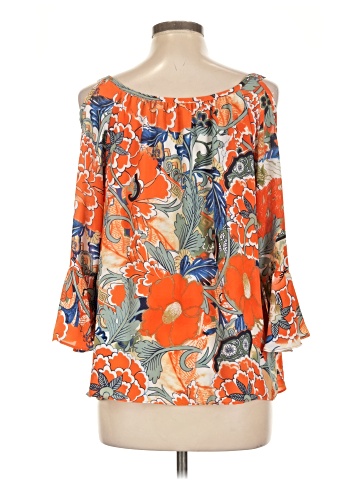 Peter Nygard Long Sleeve Blouse (view 2)