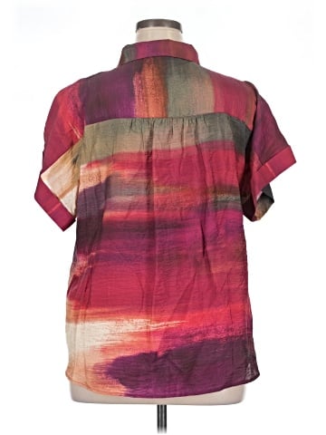 DKNY Short Sleeve Blouse (view 2)