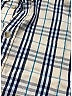 Burberry 100% Cotton Plaid Yellow Long Sleeve Button-Down Shirt Size 12 - photo 8