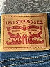 Levi's 100% Cotton Solid Blue Jeans Size 25 waist - photo 7