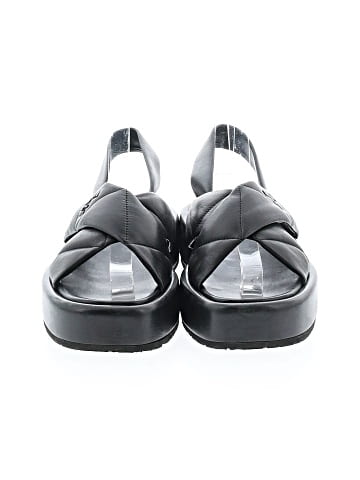 Prada Leather Quilted Sandals (view 2)